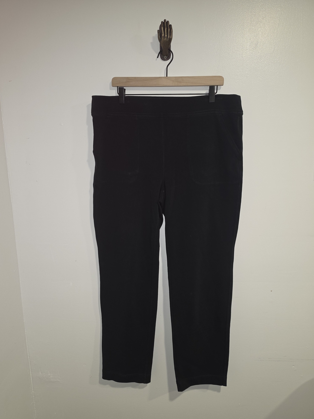 Duluth Trading Co Women's NoGA Naturale Cotton Slim Leg Pants Size XL X 31